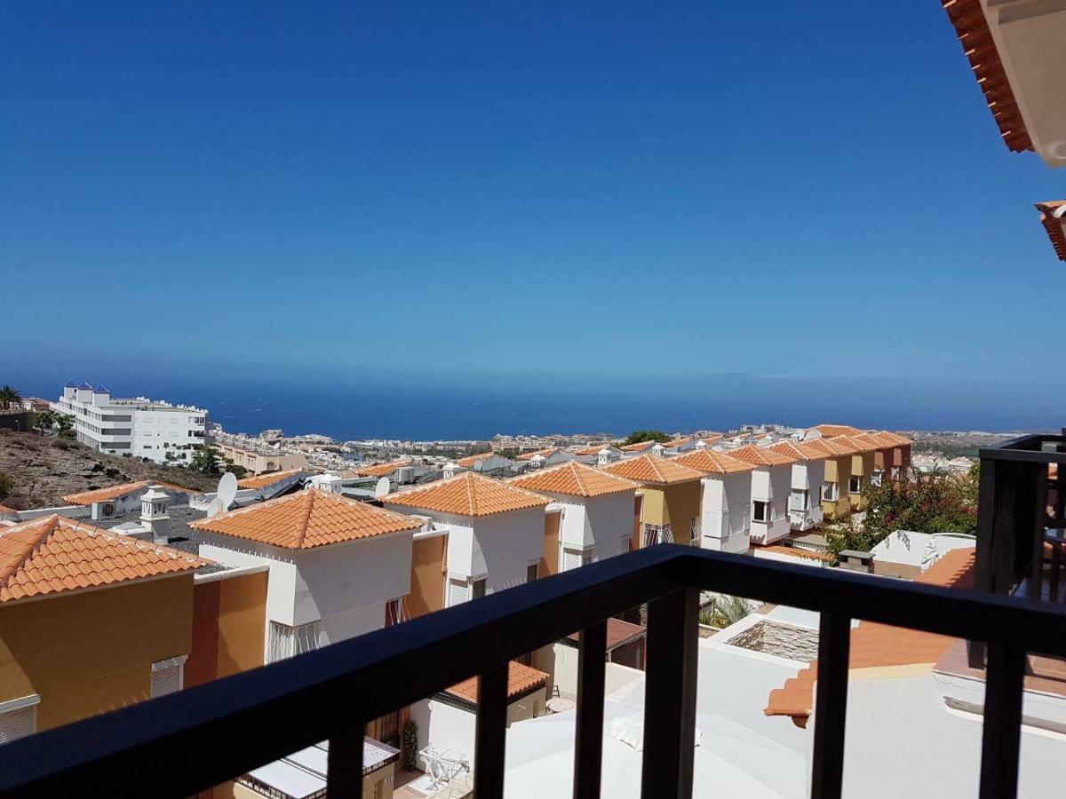 Villa Roque Del Conde With Fantastic Sea View, Terrace, Pool, Wifi, Sat-Tv, Garage Адехе Екстериор снимка