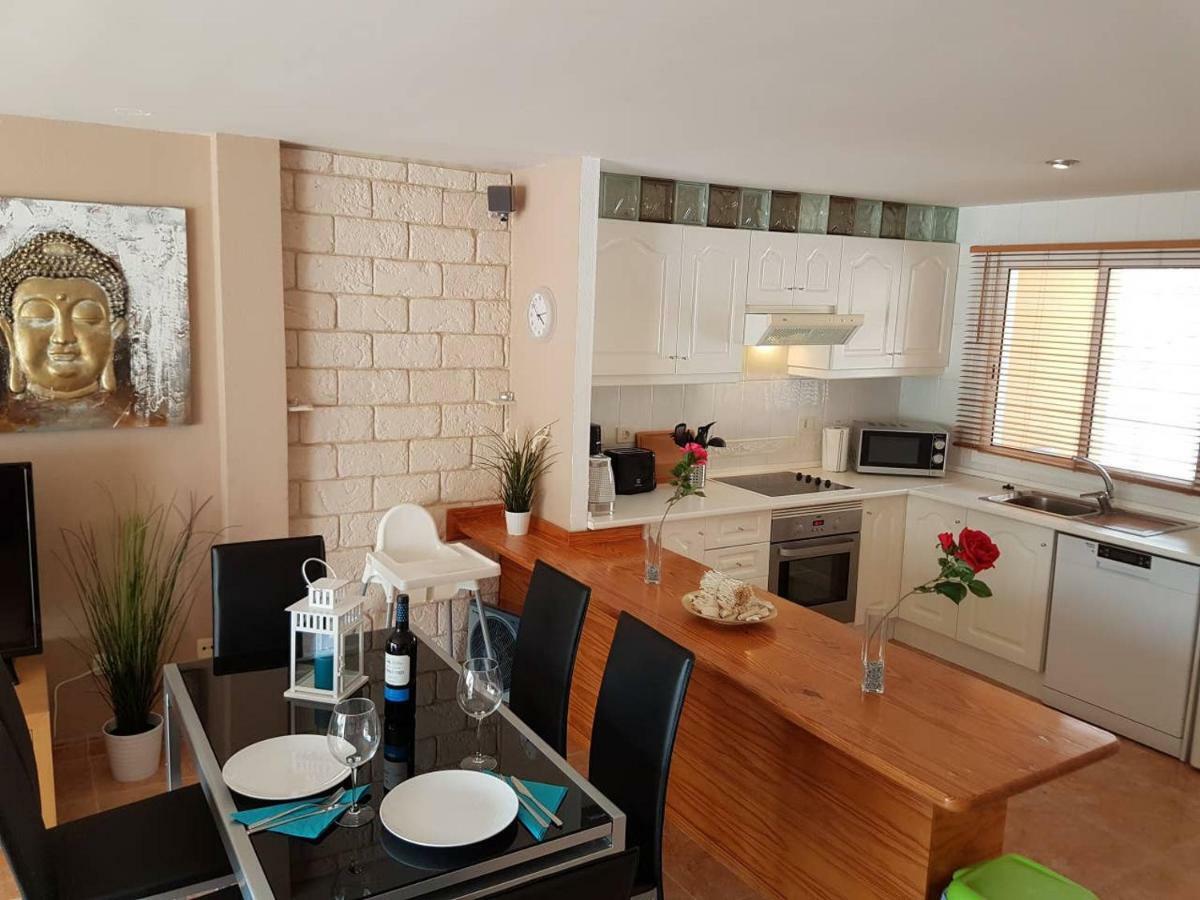 Villa Roque Del Conde With Fantastic Sea View, Terrace, Pool, Wifi, Sat-Tv, Garage Адехе Екстериор снимка