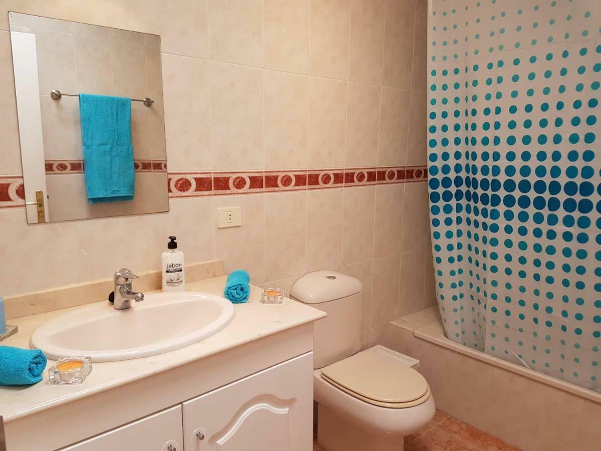 Villa Roque Del Conde With Fantastic Sea View, Terrace, Pool, Wifi, Sat-Tv, Garage Адехе Екстериор снимка