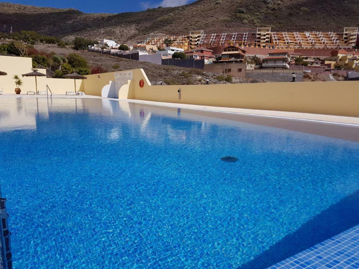 Villa Roque Del Conde With Fantastic Sea View, Terrace, Pool, Wifi, Sat-Tv, Garage Адехе Екстериор снимка