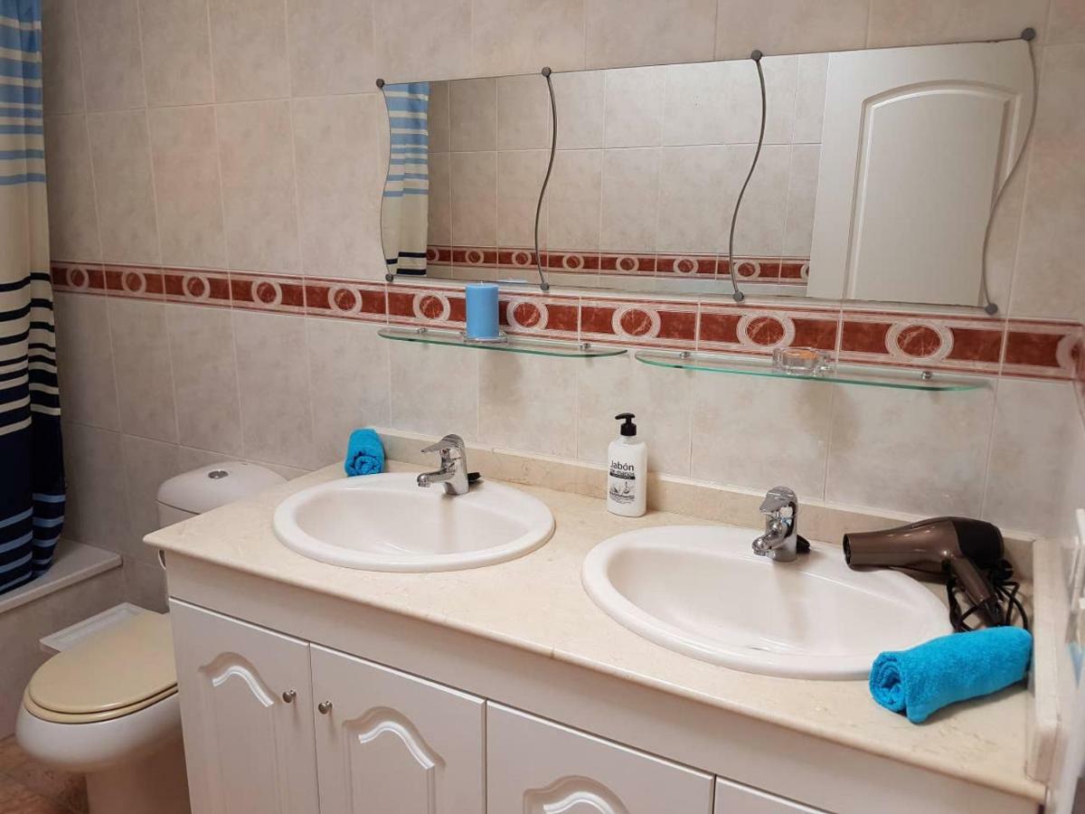 Villa Roque Del Conde With Fantastic Sea View, Terrace, Pool, Wifi, Sat-Tv, Garage Адехе Екстериор снимка